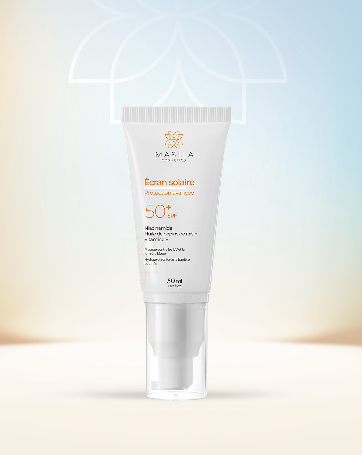 Écran Solaire Protection Avancée SPF 50+ – Anti-UV & Lumière Bleue