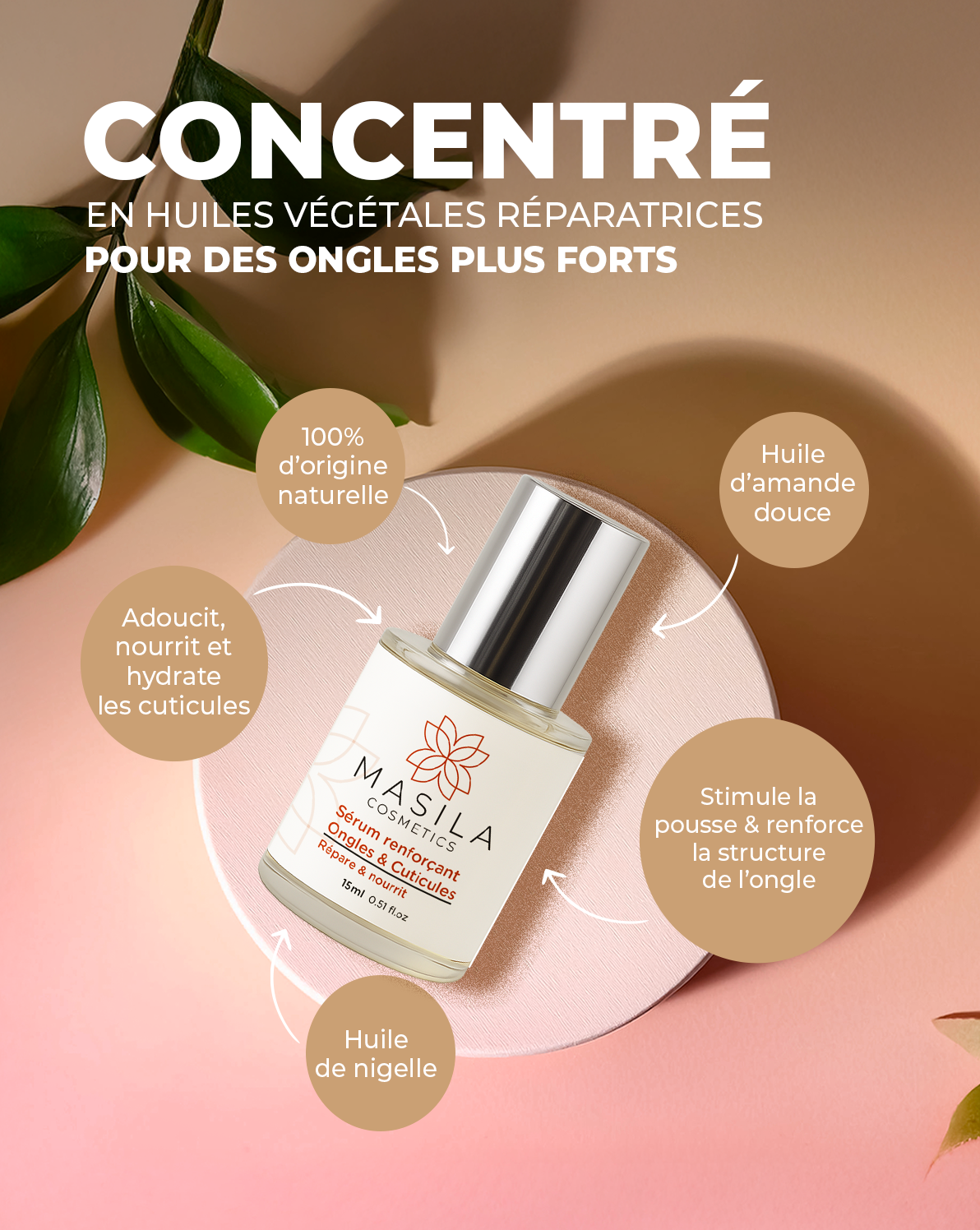 Sérum Renforçant Ongles & Cuticules – Réparation & Protection