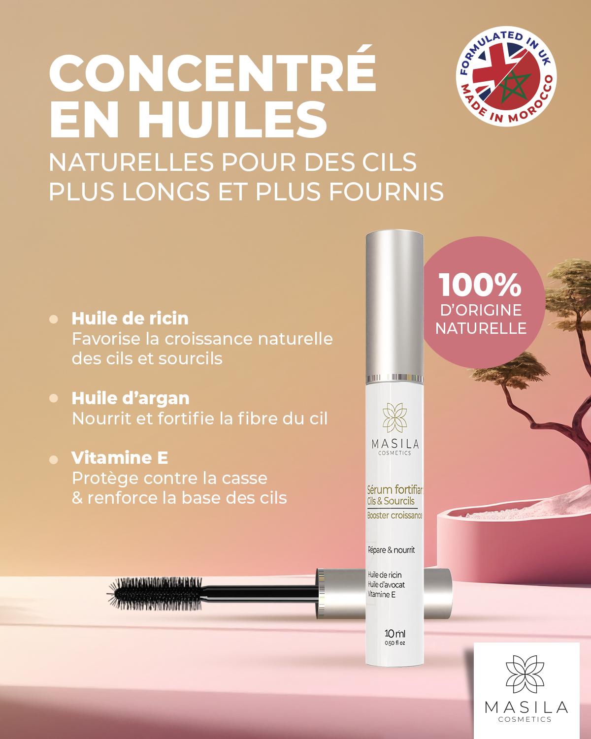 Coffret Boosters Masila – Cils & Sourcils + Ongles & Cuticules