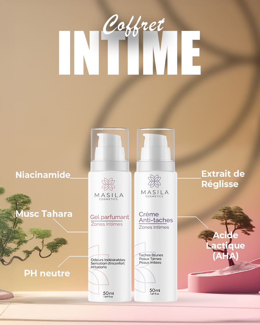 Coffret Intime Masila – Crème Anti-Taches + Gel Parfumant