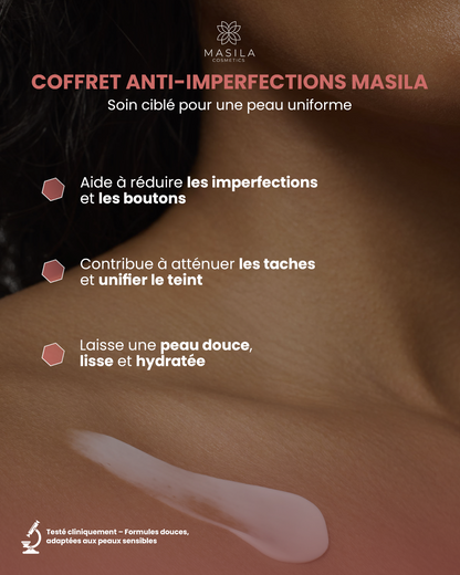 Coffret Anti-Imperfections - Crème Exfoliante &amp; Crème Anti-Tâches