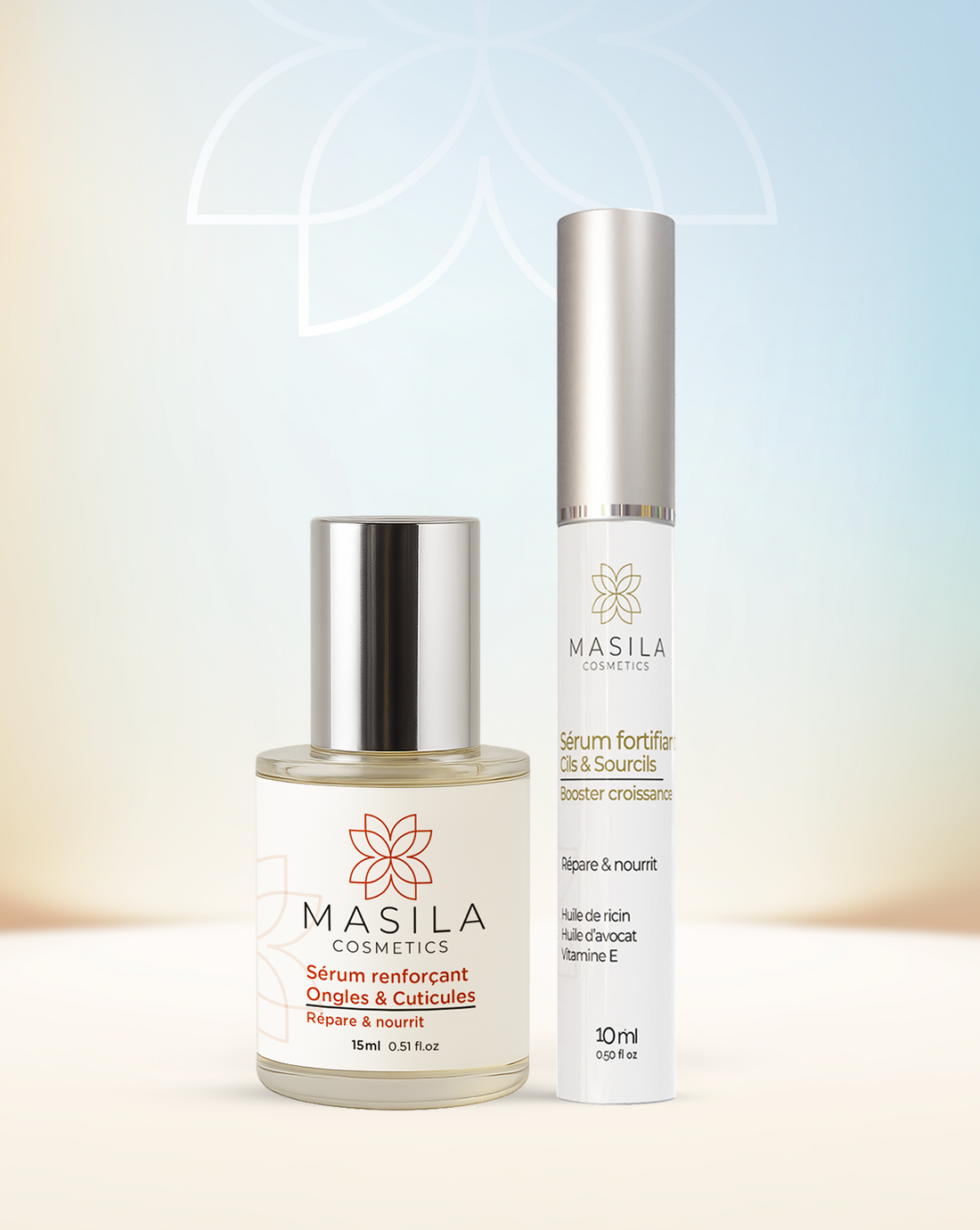 Coffret Boosters Masila – Cils &amp; Sourcils + Ongles &amp; Cuticules