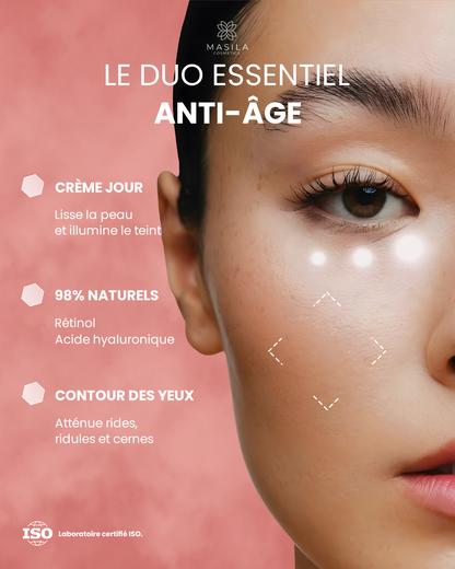 Coffret Éclat Quotidien  – Crème Jour &amp; Contour des Yeux