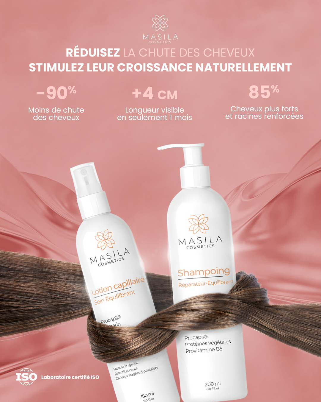 شامبو إصلاح الشعر - متوازن - مضاد لتساقط الشعر ومنشط