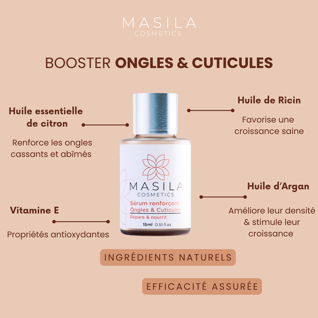 Booster Ongles & Cuticules - MASILA COSMETICS