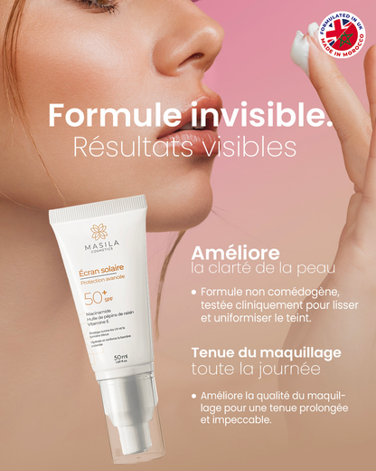 Écran Solaire Protection Avancée SPF 50+ – Anti-UV &amp; Lumière Bleue