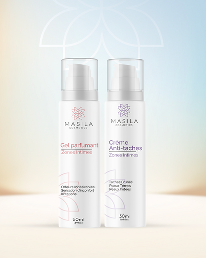 Coffret Intime Masila – Crème Anti-Taches + Gel Parfumant