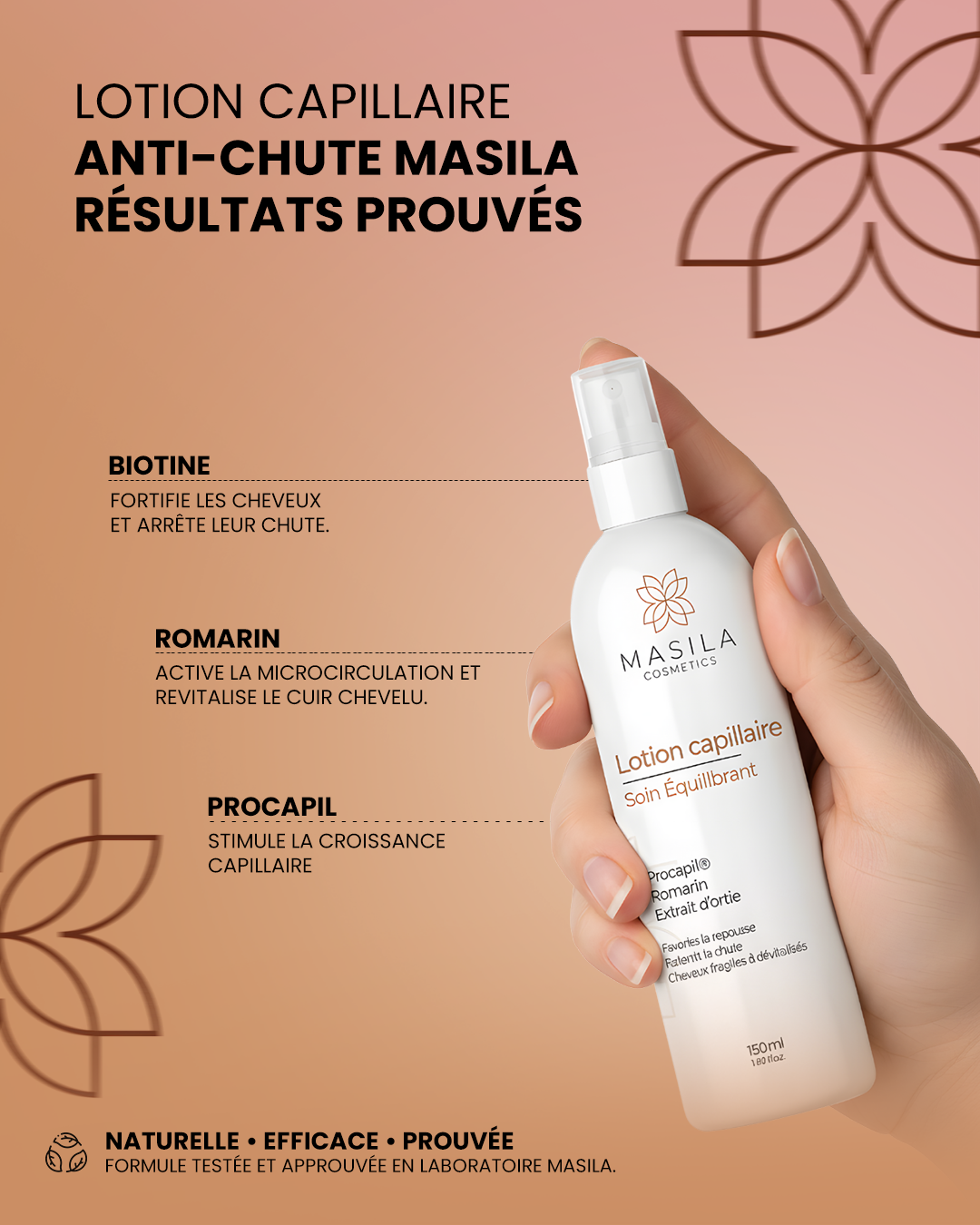 Coffret Capillaire Masila – Lotion + Shampoing Anti-Chute &amp; Croissance