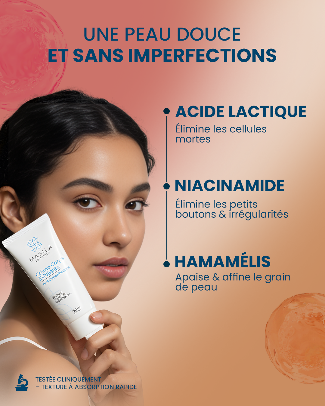 كريم منقي ومنقي 🌿 - لعلاج البثور والتقرن الجلدي والملمس غير المتساوي