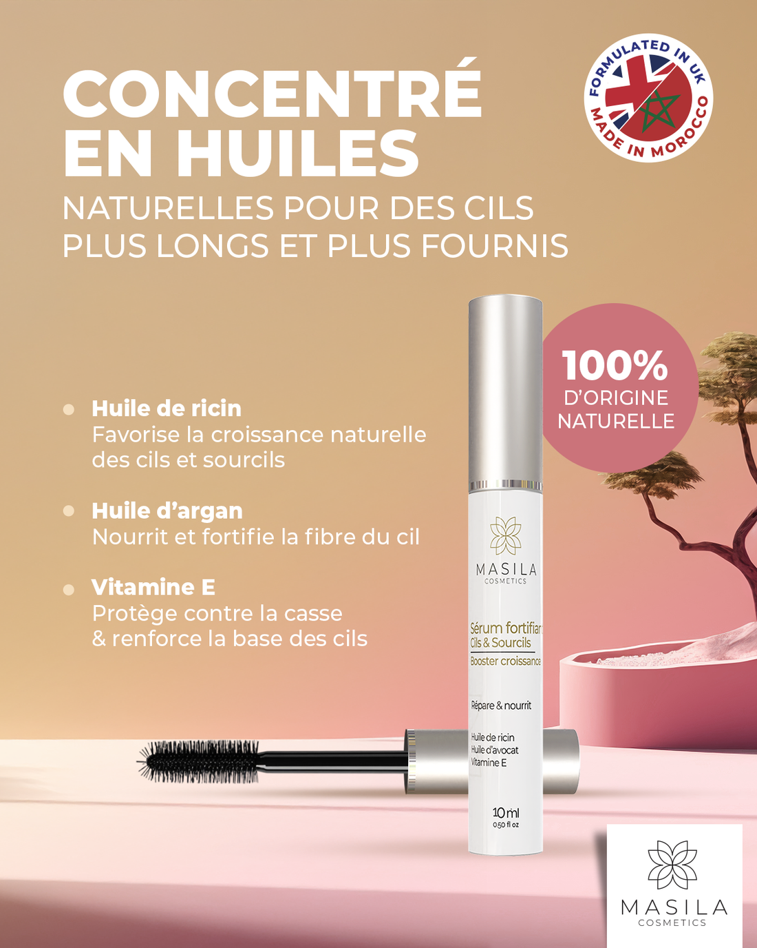 Coffret Boosters Masila – Cils &amp; Sourcils + Ongles &amp; Cuticules