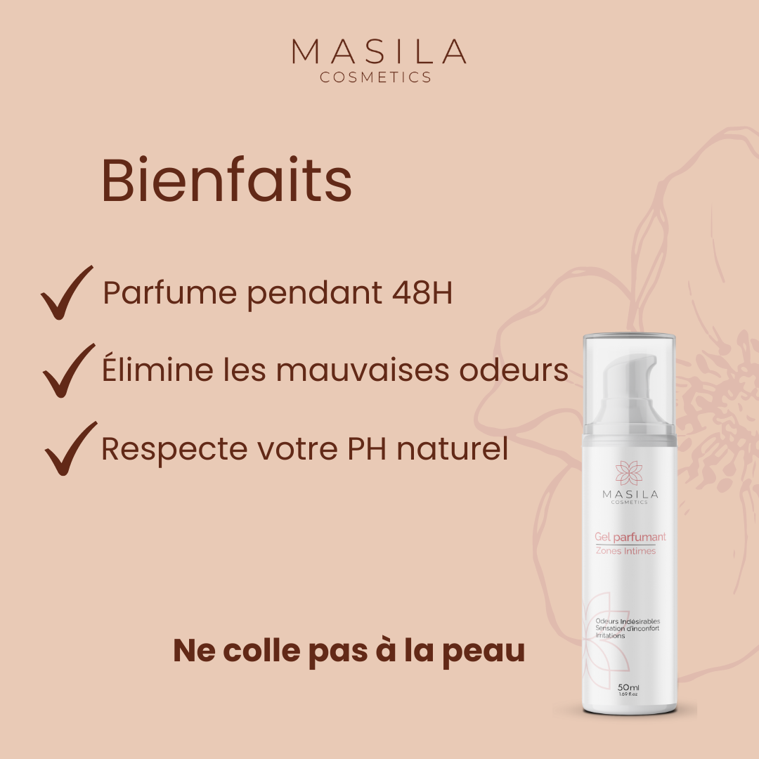 Gel Parfumant - Zones Intimes - MASILA COSMETICS